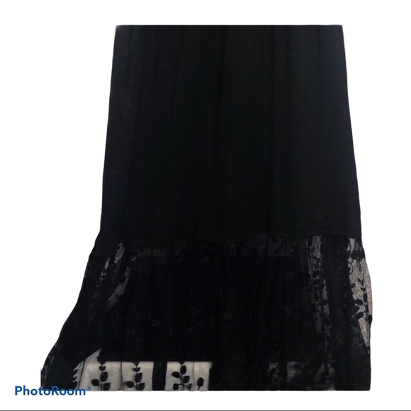 UMGEE sheer laced bottom maxi dress - Picture 3 of 3